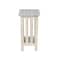 International Concepts Rectangle 24 in Mission Plant Stand, 12 W, 12 L, 24 in H, Wood, Unfinished 3071 - alternate 7